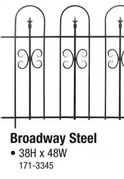 Menards Broadway Steel offer