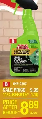 Menards Mold Armor offer