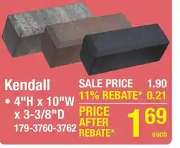 Menards Kendall offer