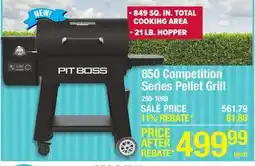 Menards 850 Competition Series Pellet Grill offer