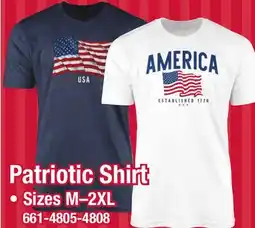 Menards Patriotic Shirt offer