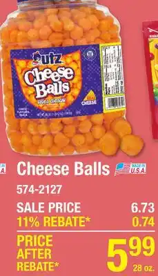 Menards Cheese Balls offer