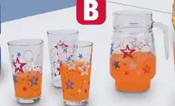 Menards 5-Piece Glass Set offer