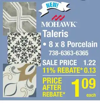 Menards Taleris offer