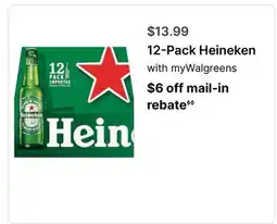 Walgreens 12-Pack Heineken offer