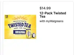 Walgreens 12-Pack Twisted Tea offer