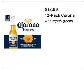 Walgreens 12-Pack Corona offer