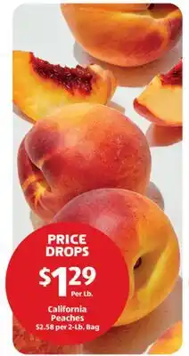 Aldi California Peaches offer