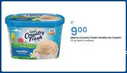 Jewel-Osco Deans Country Fresh Vanilla Ice Cream offer