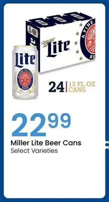 Jewel-Osco Miller Lite Beer Cans offer
