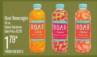 Jewel-Osco Roar Beverages offer