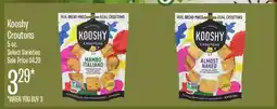 Jewel-Osco Kooshy Croutons offer