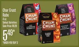Jewel-Osco Char Crust Rubs offer