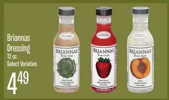 Jewel-Osco Briannas Dressing offer