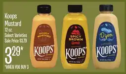 Jewel-Osco Koops Mustard offer
