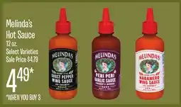 Jewel-Osco Melinda's Hot Sauce offer
