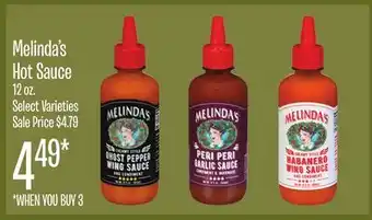 Jewel-Osco Melinda's Hot Sauce offer
