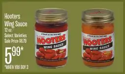 Jewel-Osco Hooters Wing Sauce offer