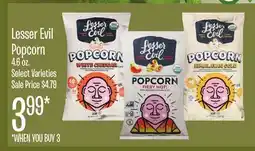 Jewel-Osco Lesser Evil Popcorn offer