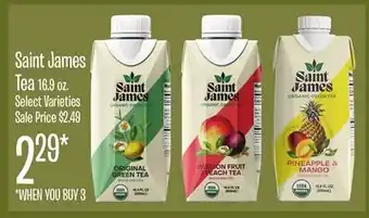 Jewel-Osco Saint James Tea offer