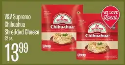 Jewel-Osco V&V Supremo Chihuahua Shredded Cheese offer