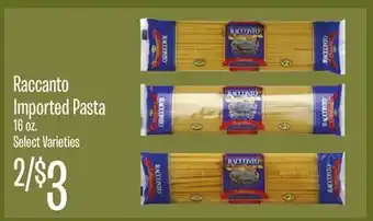 Jewel-Osco Racconto Imported Pasta offer