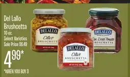 Jewel-Osco Del Lallo Brushcetta offer
