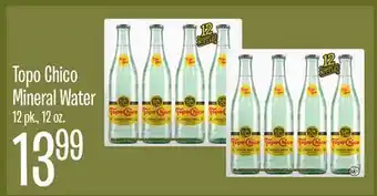 Jewel-Osco Topo Chico Mineral Water offer