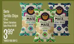 Jewel-Osco Siete Tortilla Chips offer