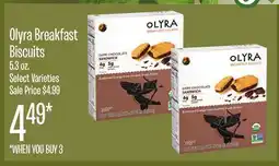 Jewel-Osco Olyra Breakfast Biscuits offer
