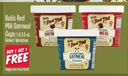 Jewel-Osco Bob's Red Mill Oatmeal Cups offer