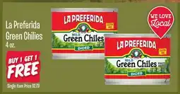 Jewel-Osco La Preferida Green Chilies offer