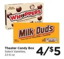 Food 4 Less Theater Candy Box offer
