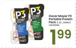 Albertsons Oscar Mayer P3 Portable Protein Pack - 2 oz., select varieties offer
