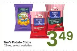 Albertsons Tim's Potato Chips - 7.5 oz., select varieties offer