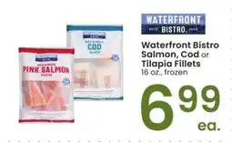 Albertsons Waterfront Bistro Salmon, Cod or Tilapia Fillets - 16 oz., frozen offer