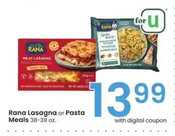 Albertsons Rana Lasagna or Pasta Meals - 38-39 oz offer