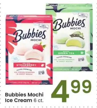 Albertsons Bubbies Mochi Ice Cream - 6 ct offer