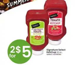 Albertsons Signature Select Ketchup - 32 oz., select varieties offer