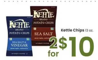 Albertsons Kettle Chips - 13 oz offer
