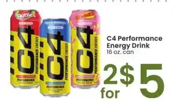 Albertsons C4 Performance Energy Drink - 16 oz. can offer