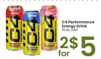 Albertsons C4 Performance Energy Drink - 16 oz. can offer