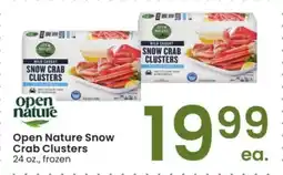 Albertsons Open Nature Snow Crab Clusters - 24 oz., frozen offer