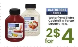 Albertsons Waterfront BISTRO Cocktail or Tartar Sauce - 9-10 oz offer
