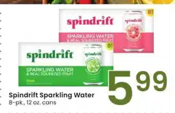 Albertsons Spindrift Sparkling Water - 8 - pk., 12 oz. cans offer
