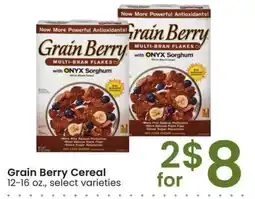 Albertsons Grain Berry Cereal - 12-16 oz., select varieties offer