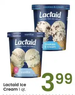 Albertsons Lactaid Ice Cream - 1 qt offer