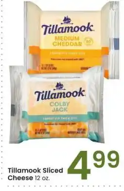 Albertsons Tillamook Sliced Cheese - 12 oz offer