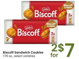 Albertsons Biscoff Sandwich Cookies - 7.76 oz., select varieties offer