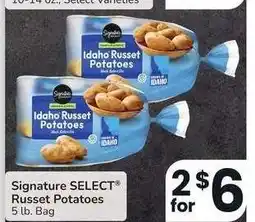 Albertsons Signature Select Russet Potatoes - 5 lb. Bag offer